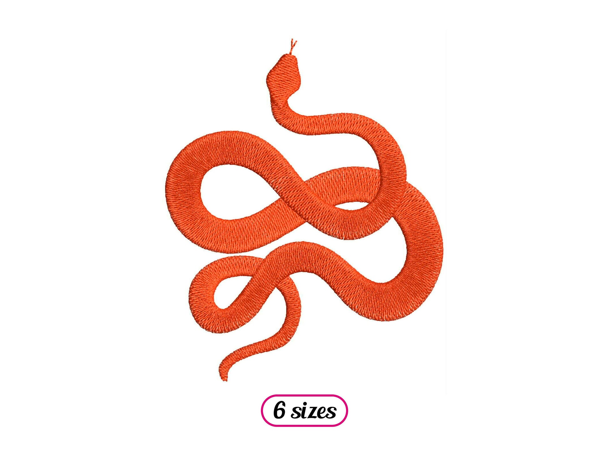 Snake Slithering Silhouette