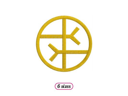 Empathy Symbol Machine Embroidery design - 6 sizes - INSTANT DOWNLOAD