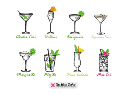 Classic Cocktails Bundle x 8