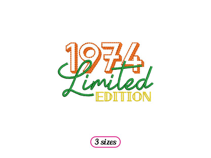 50th Birthday 1974 Logo