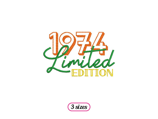 50th Birthday 1974 Logo