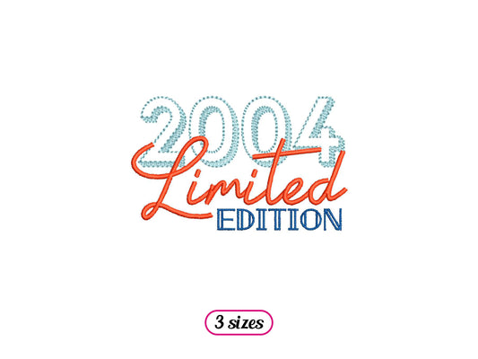 20th Birthday 2004 Logo