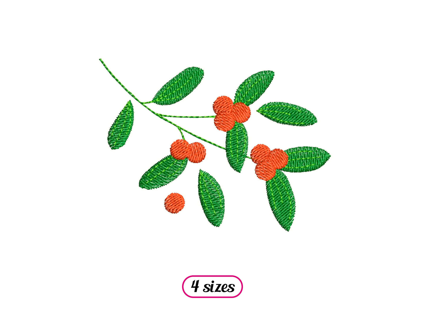 Christmas Mistletoe Branch