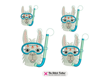 Mini Llama Apalca Face