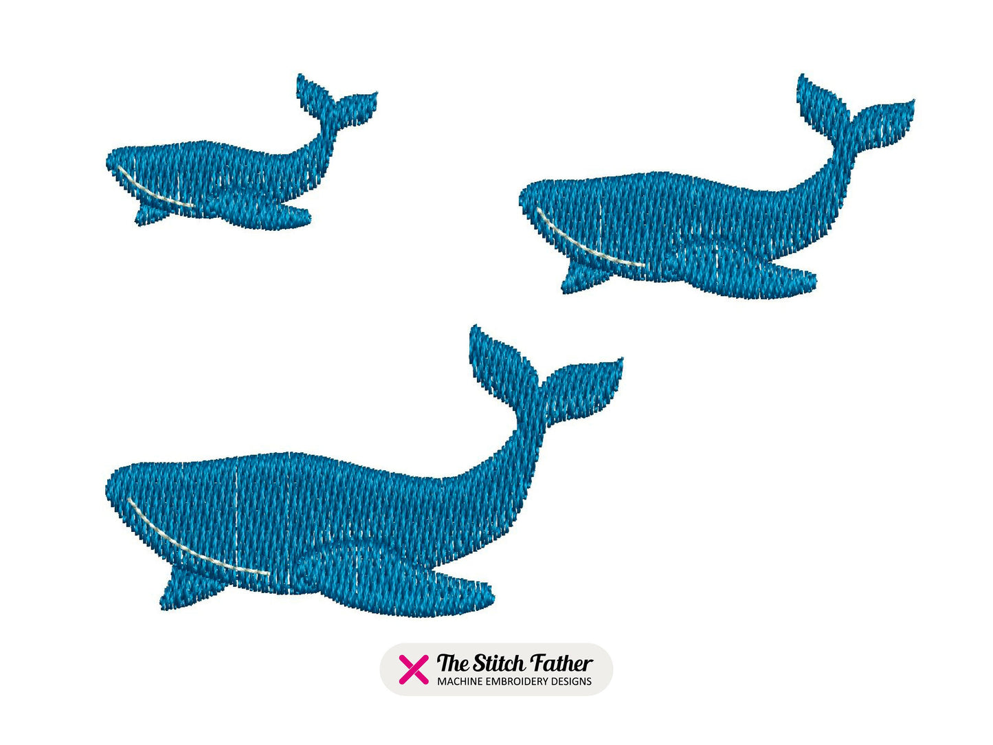 Mini Whale Silhouette