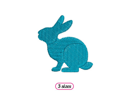 Mini Rabbit Silhouette