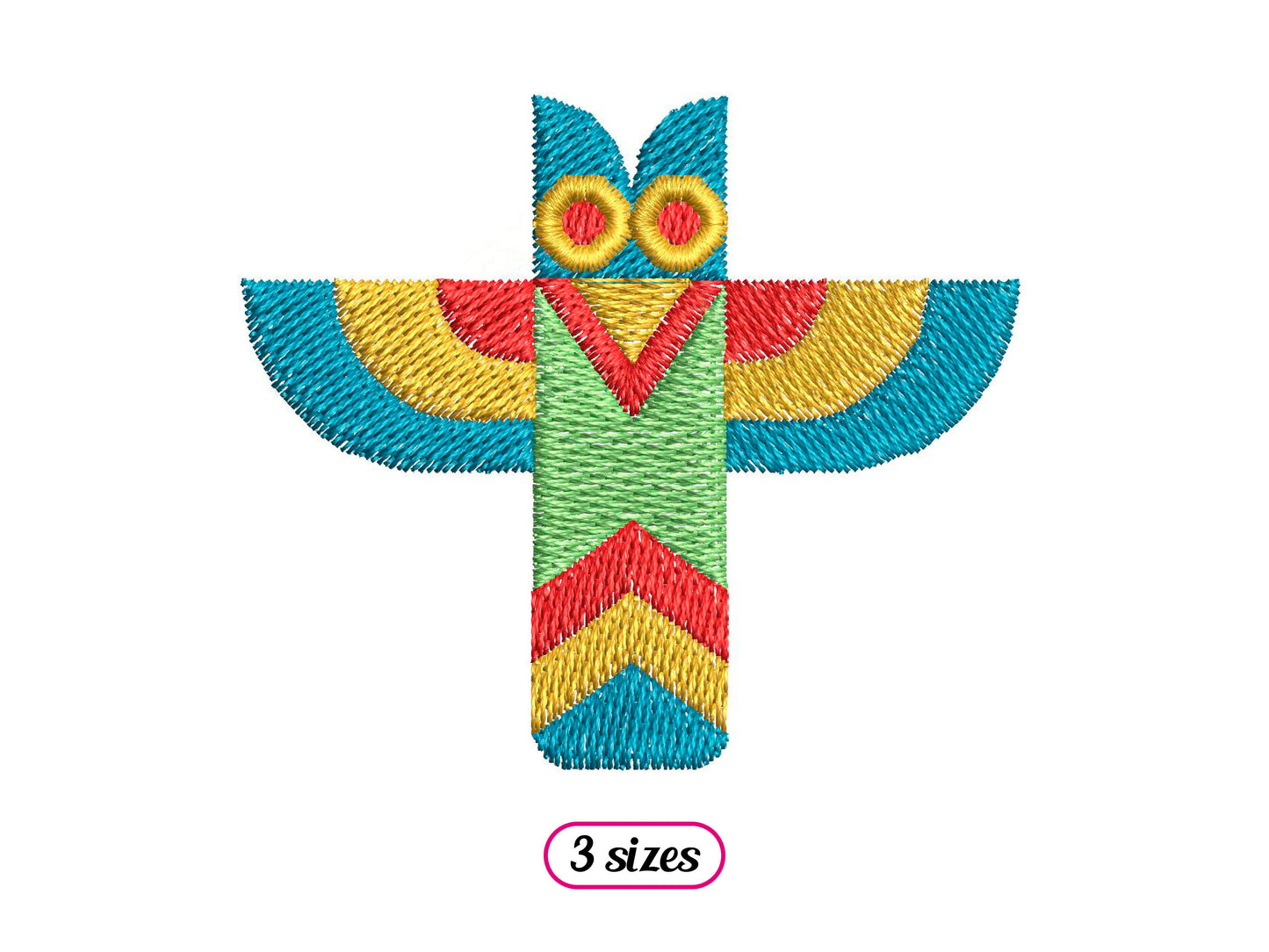 Mini Eagle Totem Pole