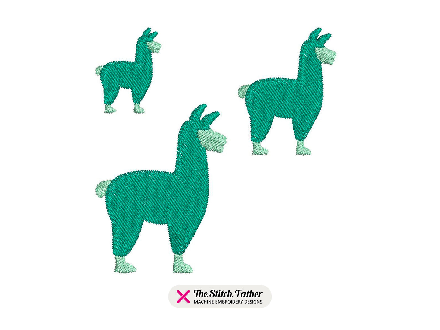 Mini Llama Silhouette