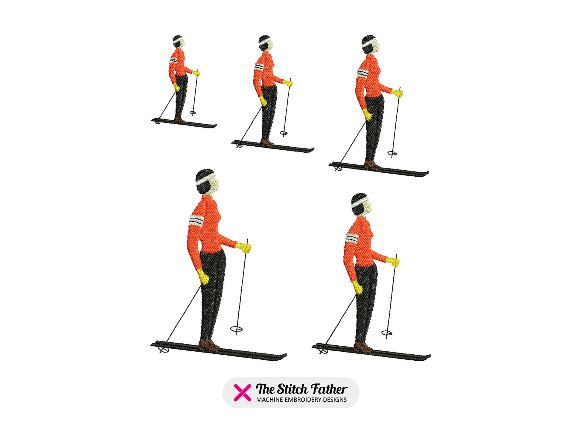 Ski Resort Winter Sport Set