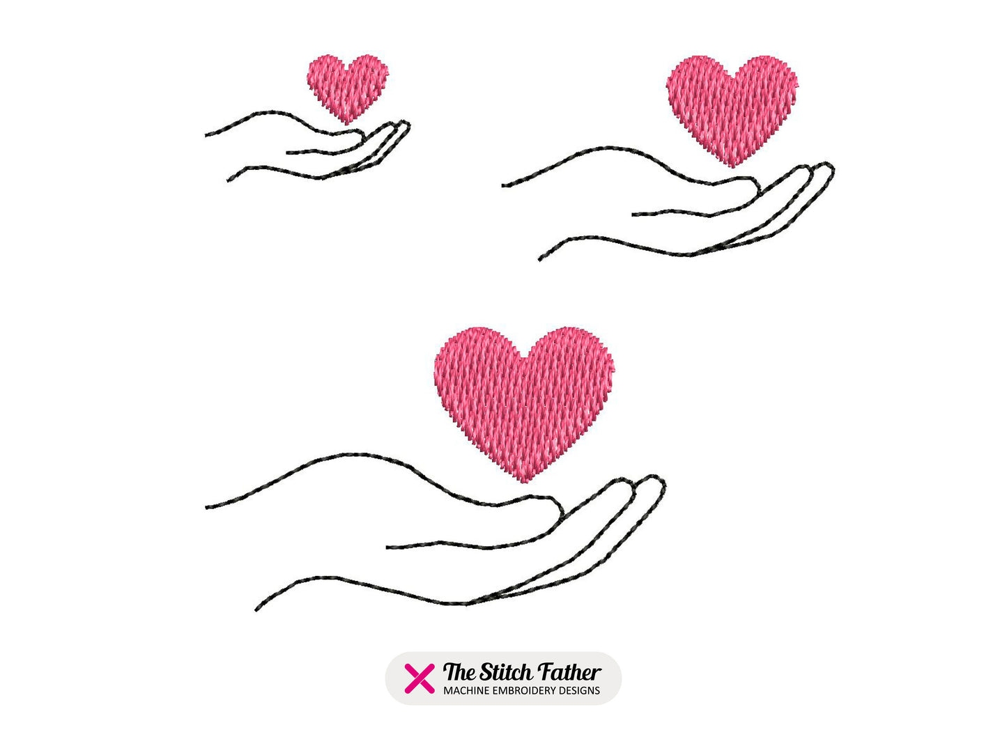 Mini Hand with Heart