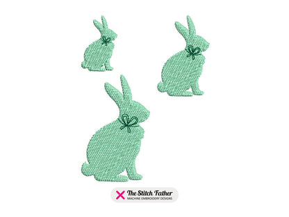 Mini Sitting Bunny