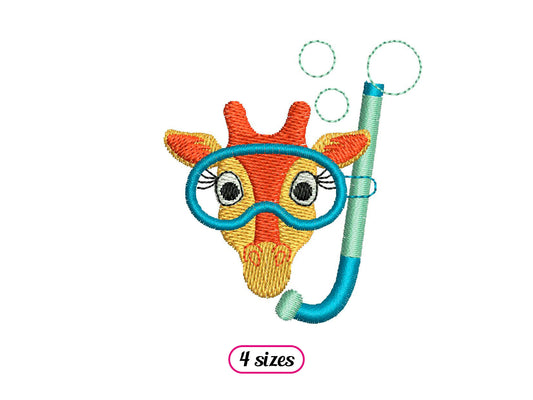 Mini Giraffe Face
