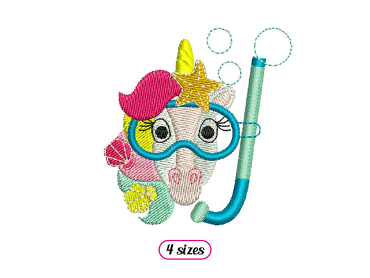Mini Unicorn Face