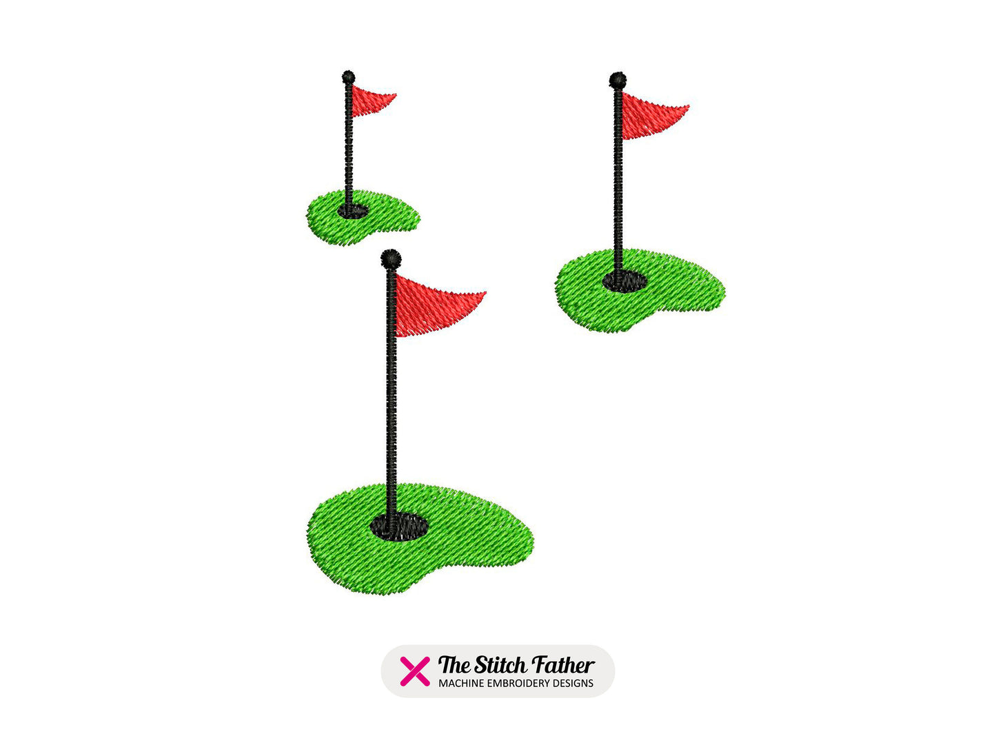 Mini Golf Hole Flag
