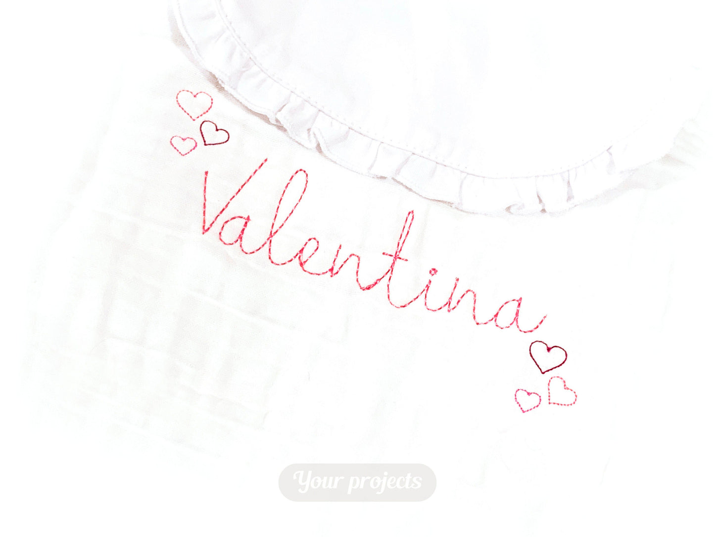 Mini Hearts Outline