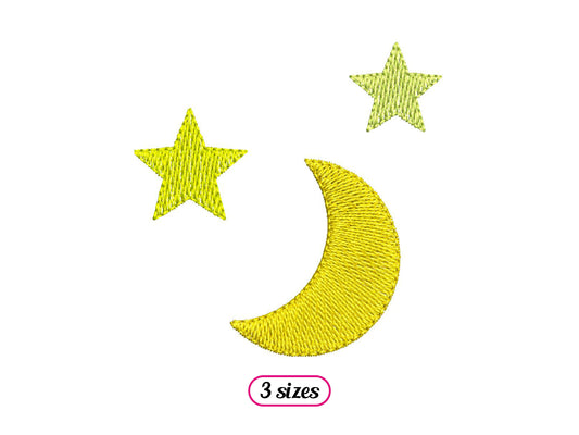 Mini Stars and Moon