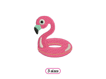 Mini Flamingo Rubber Ring