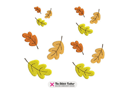 Autumn Oak Leaves