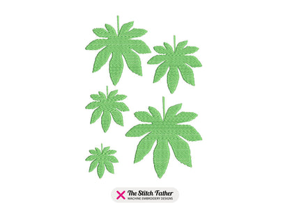 Mini Tropical Leaf