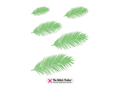 Tropical Leaves Set