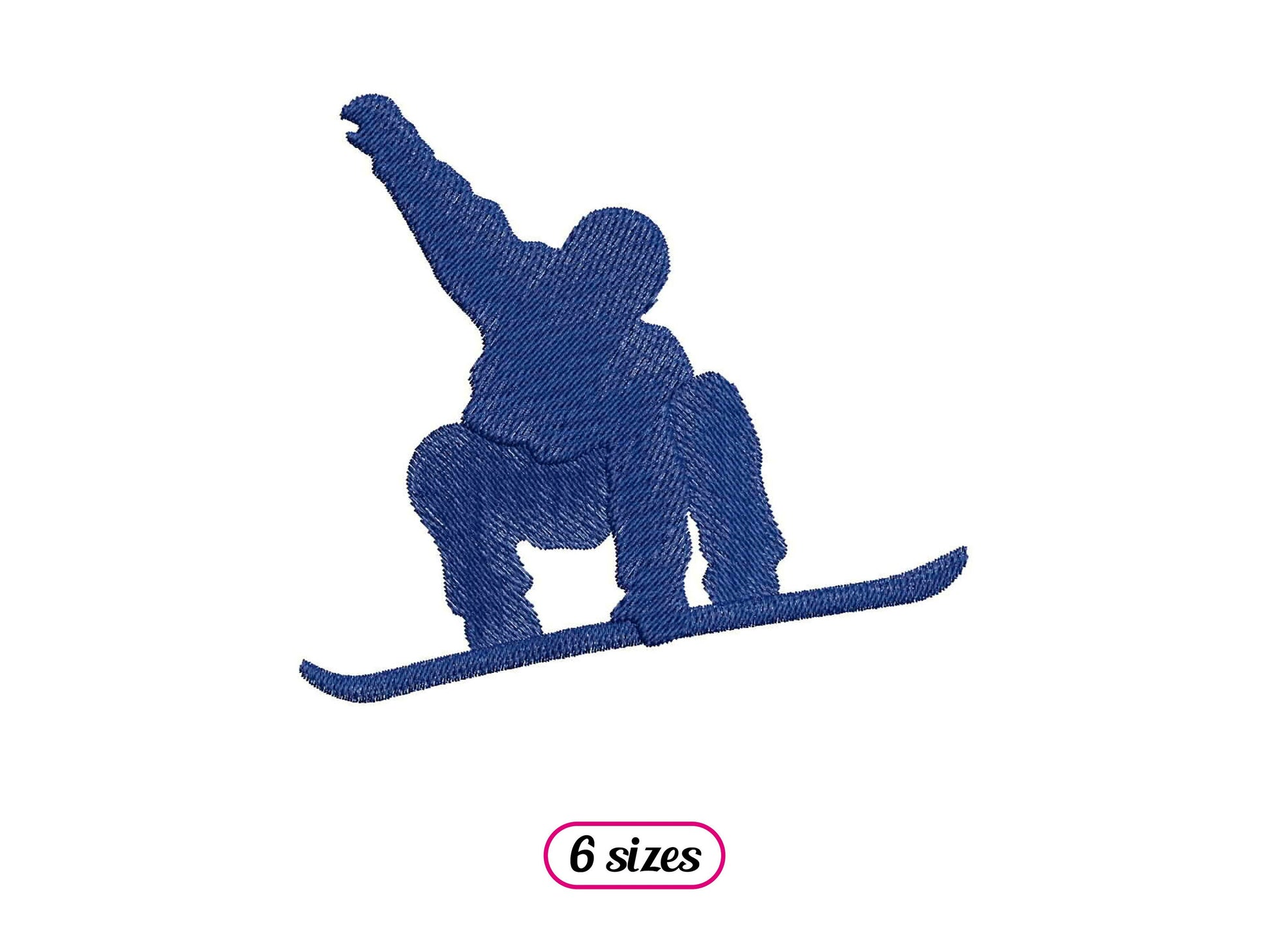 Snowboard Grab Silhouette