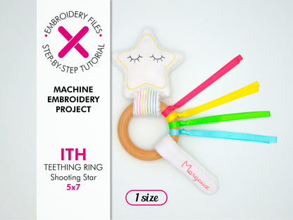 Teething Ring Shooting Star