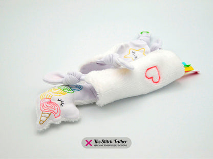 Unicorn Flat Cuddly Toy