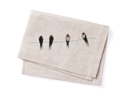 Swallows on Wire