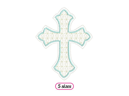 Christian Cross Lace Style