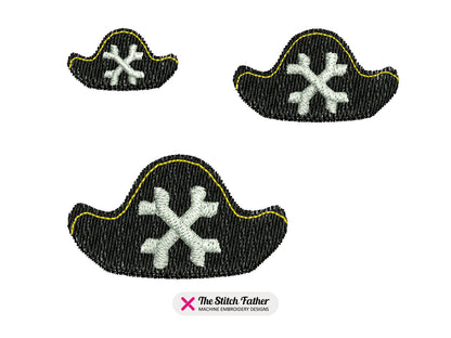 Mini Tricorn Pirate Hat