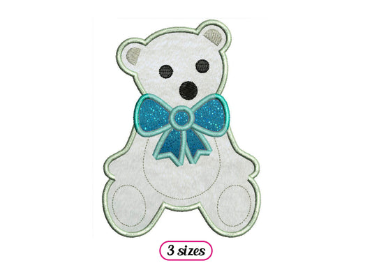 Teddy Bear Applique