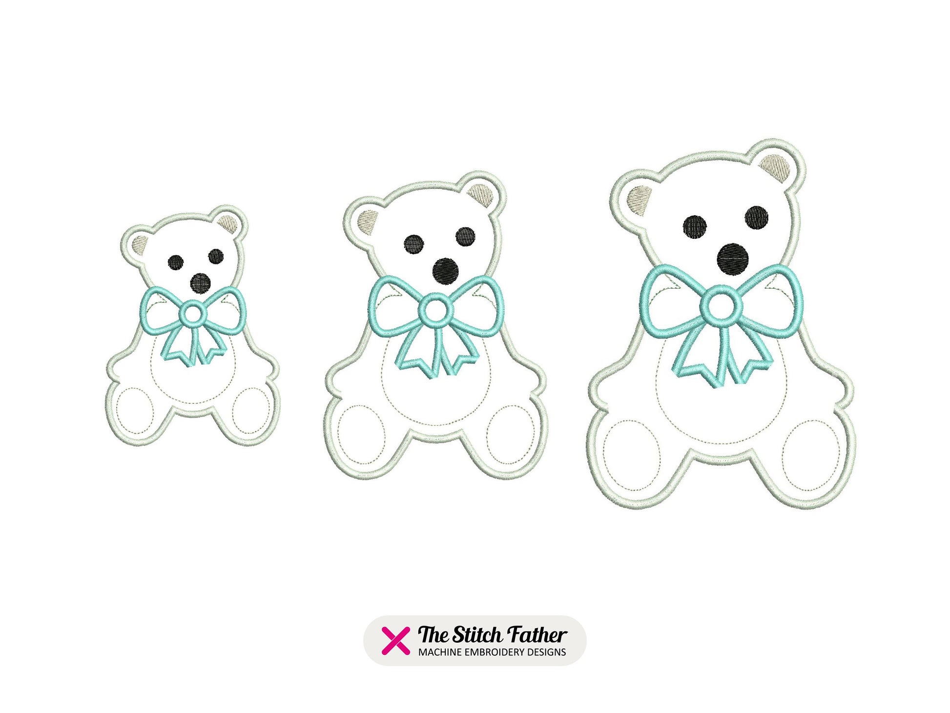 Teddy Bear Applique