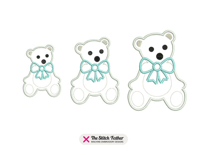 Teddy Bear Applique