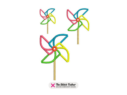 Mini Pinwheel Windmill Line