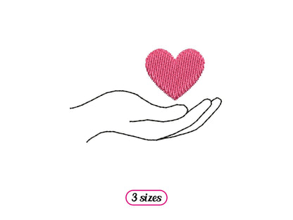 Mini Hand with Heart