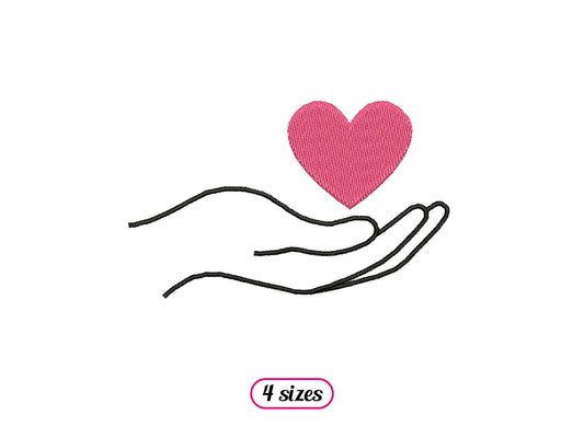 Hand Holding Heart
