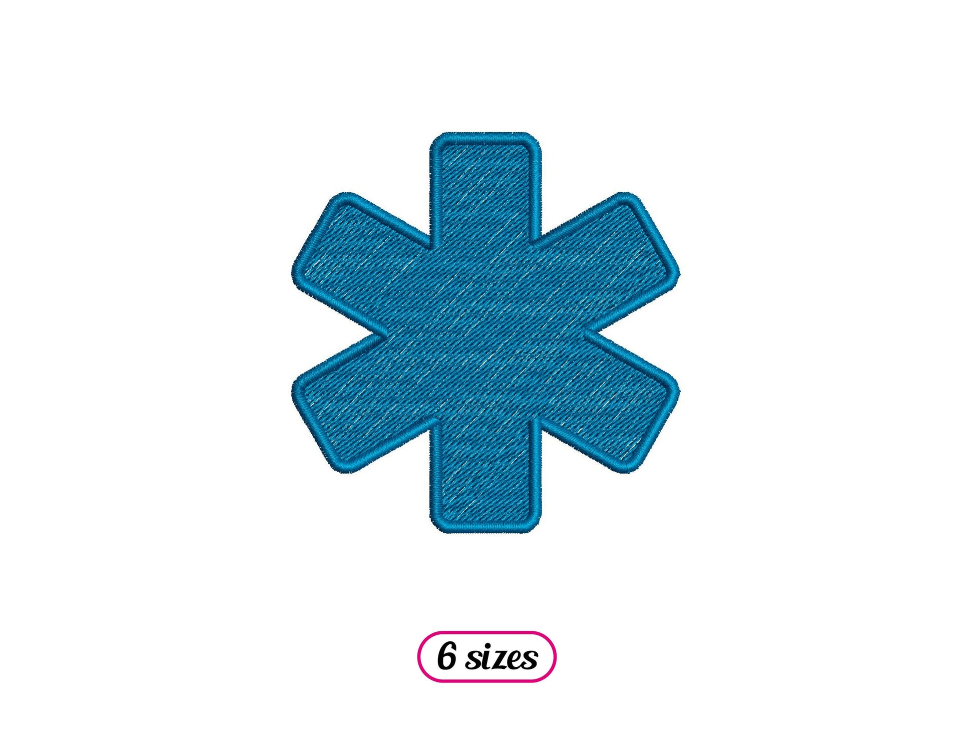 Mini Filled EMS Symbol, Ambulance Logo