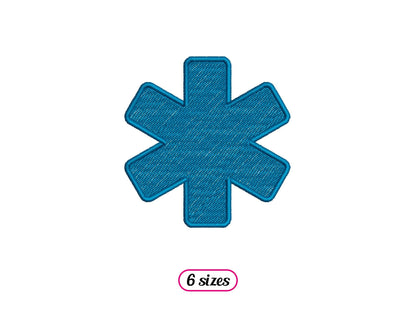 Mini Filled EMS Symbol, Ambulance Logo