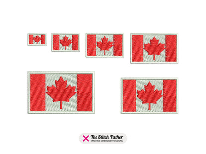 Mini Canada Flag Maple Leaf