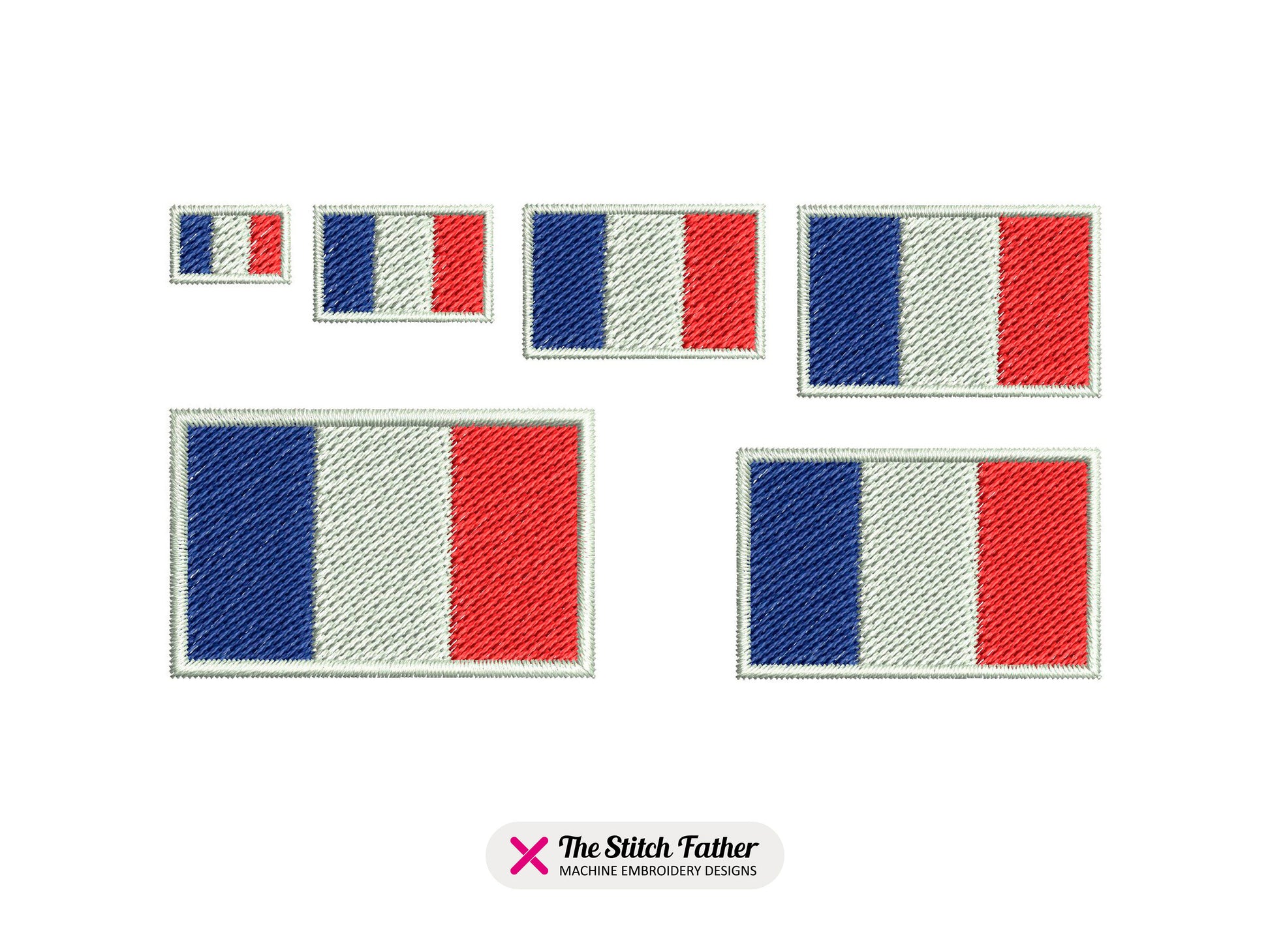 Mini French Flag