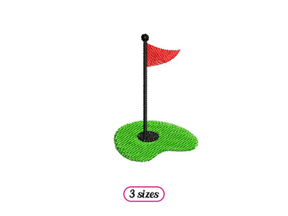 Mini Golf Hole Flag