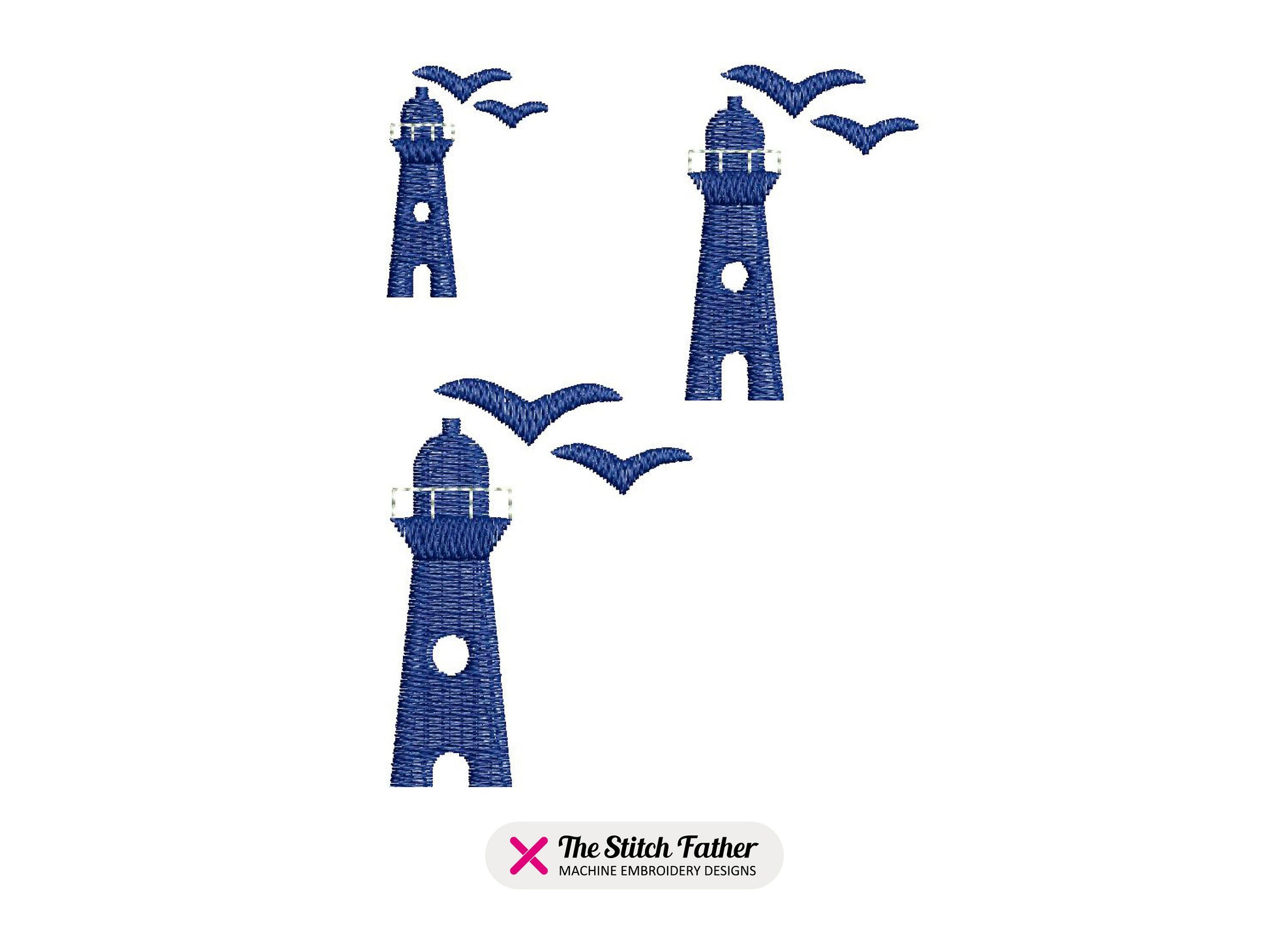 Mini Lighthouse Silhouette