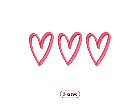 Mini Horizontal Hearts