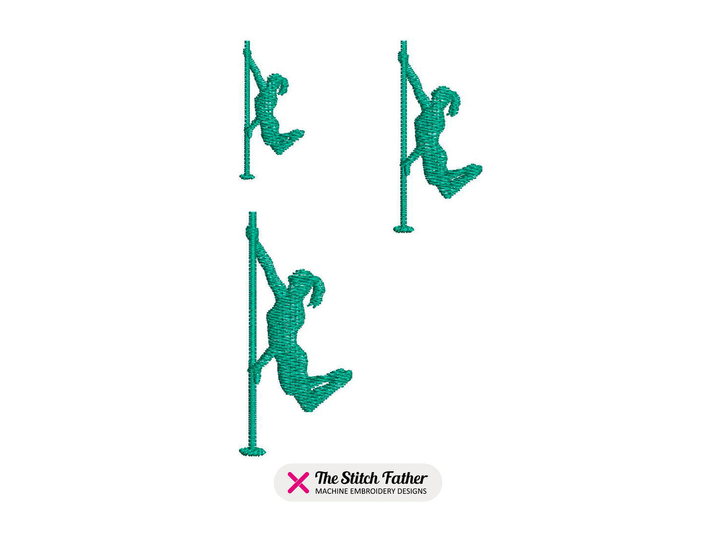 Mini Pole Dance Silhouette Carousel