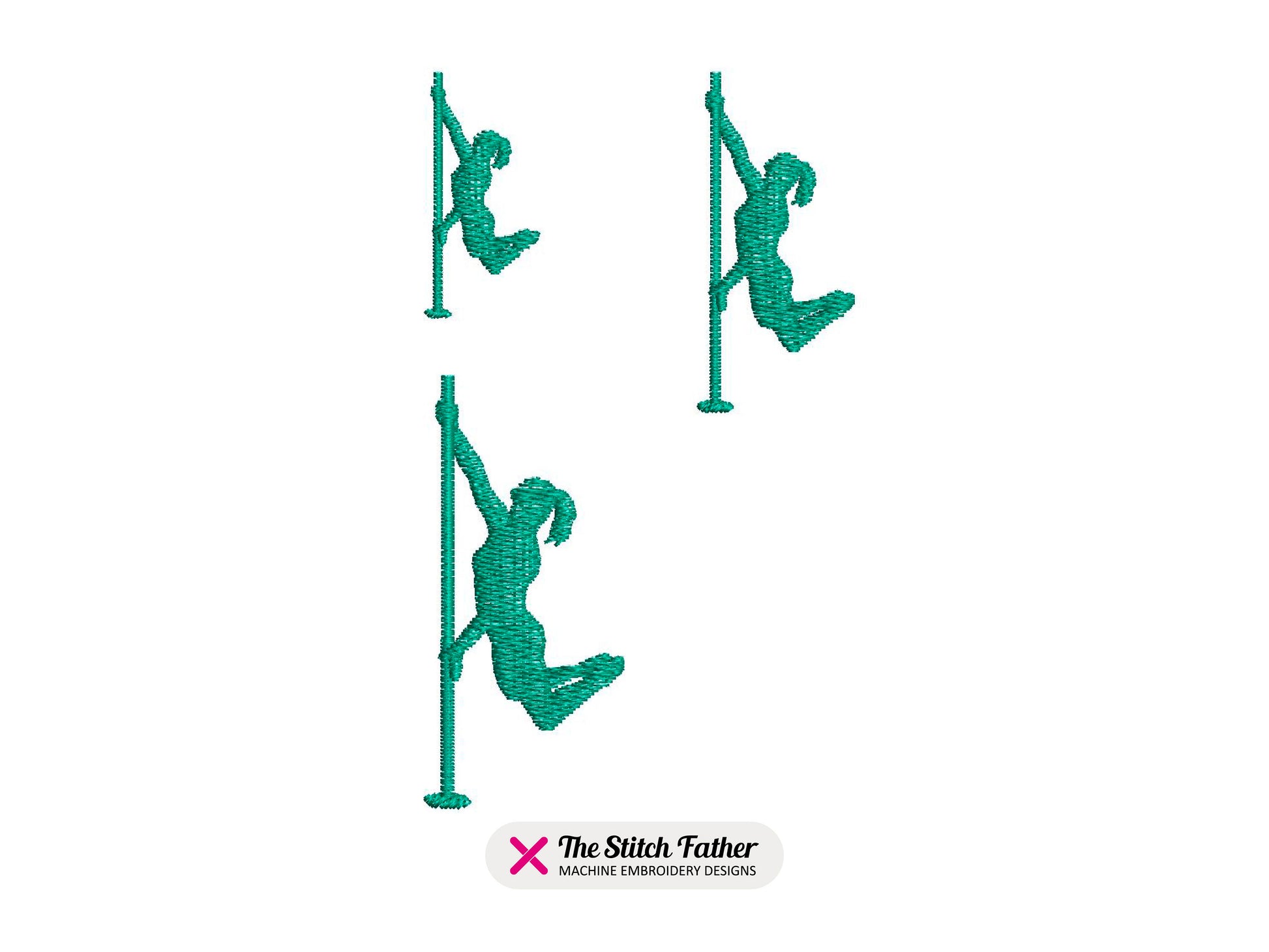 Mini Pole Dance Silhouette Carousel