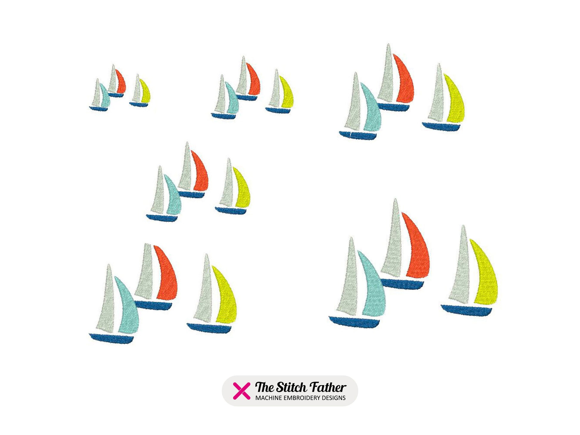 Many Sailboats