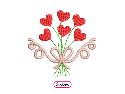 Mini Valentine Bouquet of Hearts
