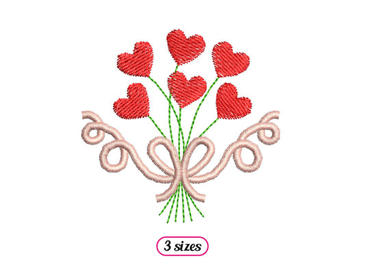 Mini Valentine Bouquet of Hearts