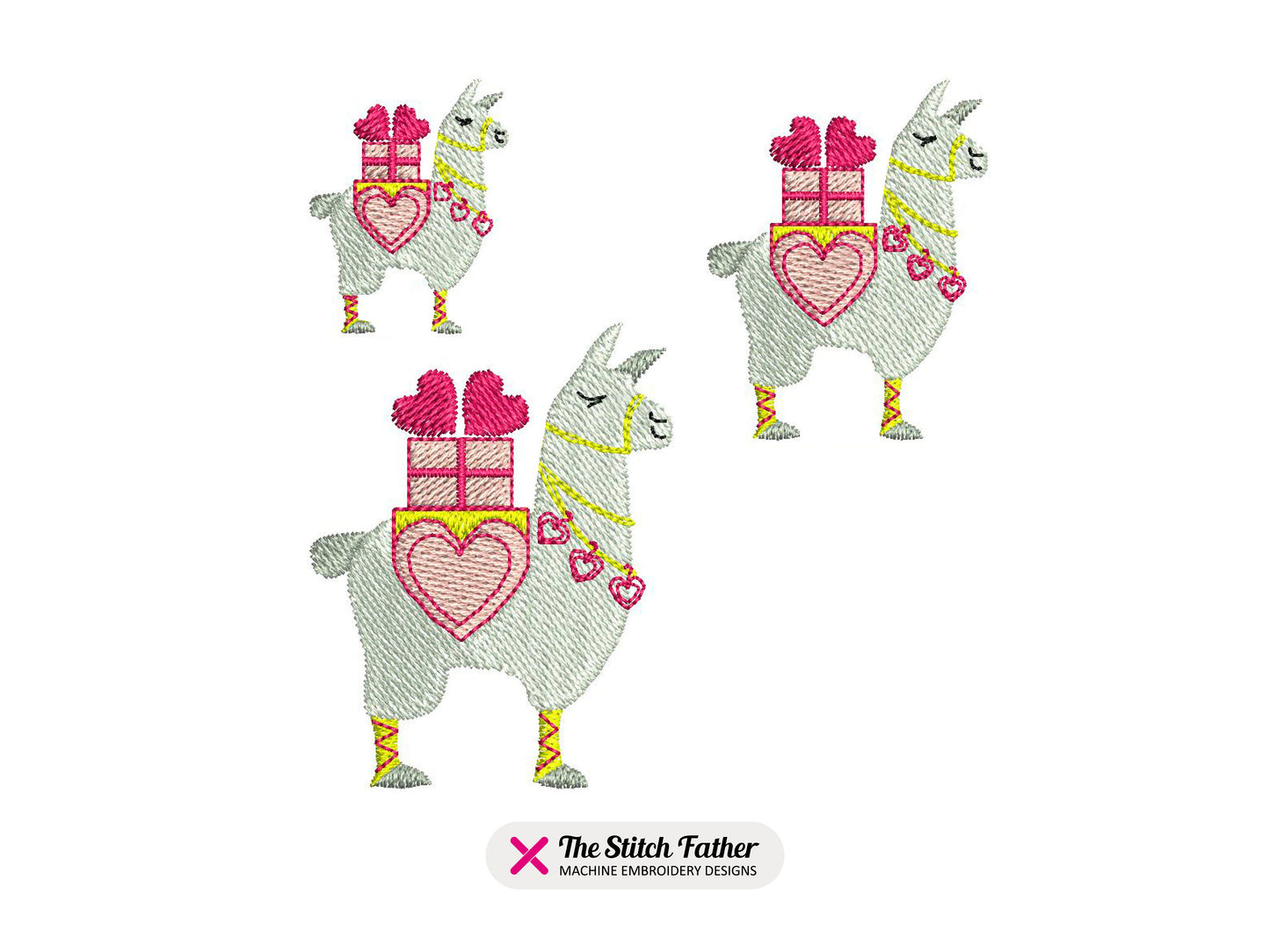 Llama Holding Gift