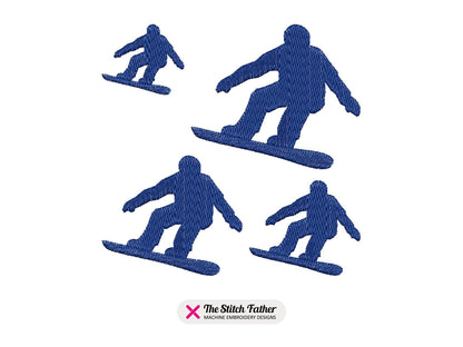 Snowboarder Silhouette